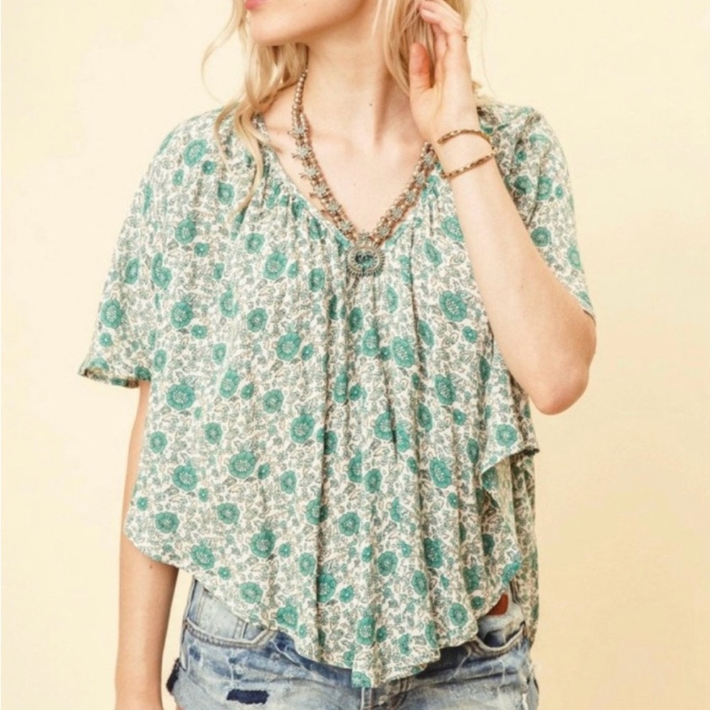 SPELL Komi Flutter Top/ NWOTS/ Size: XS but SUPER OVERSIZED